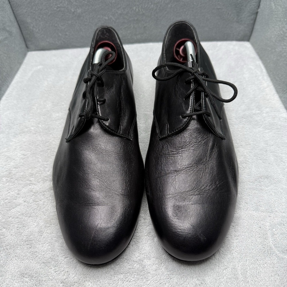Supadance Men's Ballroom Dance Shoes UK 10.5 US 11.5 Black Leather Suede England